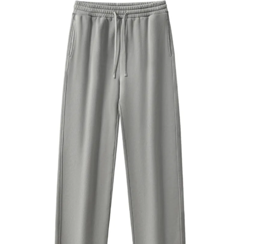 Frayed Enzyme Washed Fleece Sweatpants