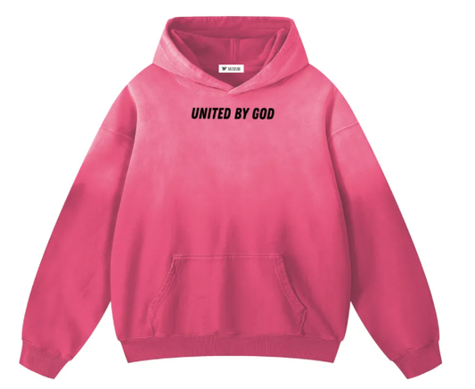Heavyweight Sunfade Oversized United By God Hoodie