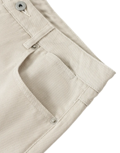 Heavyweight Cotton Straight-Leg Pants