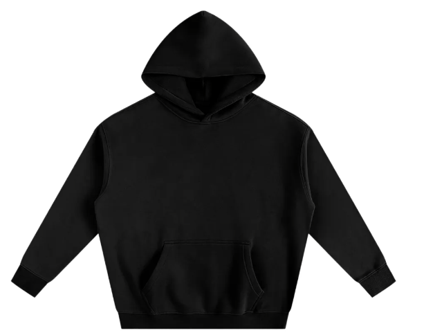 Blank Oversize Fleeced Hoodie