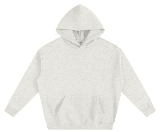 Blank Oversize Fleeced Hoodie