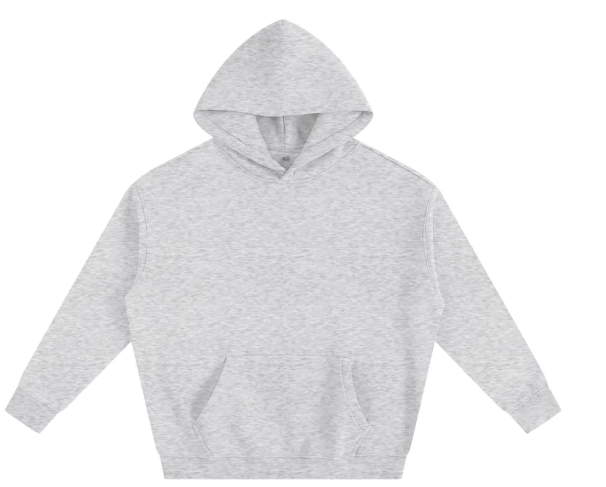 Blank Oversize Fleeced Hoodie
