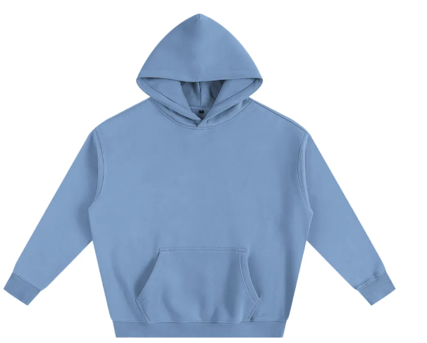 Blank Oversize Fleeced Hoodie