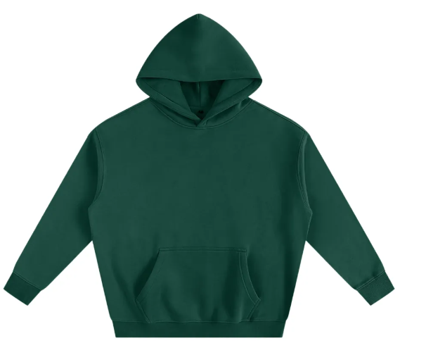 Blank Oversize Fleeced Hoodie