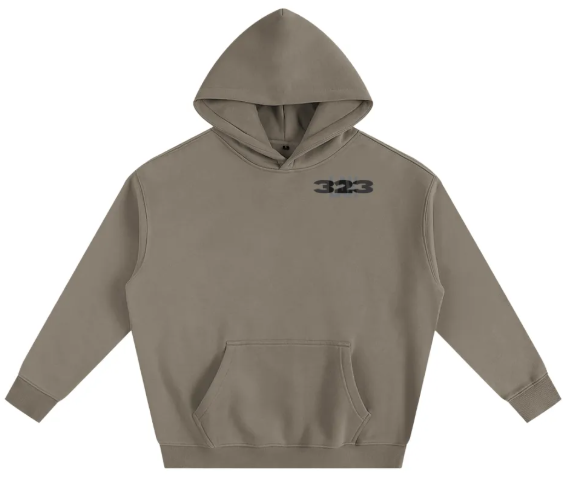 Oversize Fleeced Hoodie Los Angles
