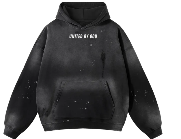 Vintage Washed United By God Hoodie