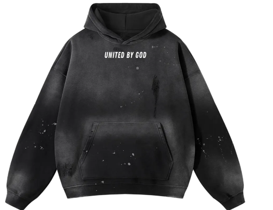 Vintage Washed United By God Hoodie