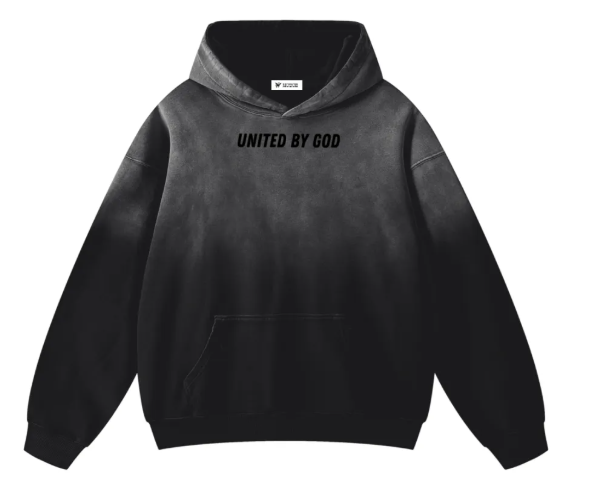 Heavyweight Sunfade Oversized United By God Hoodie