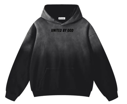 Heavyweight Sunfade Oversized United By God Hoodie