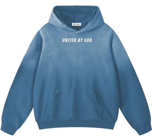 Heavyweight Sunfade Oversized Star Hoodie