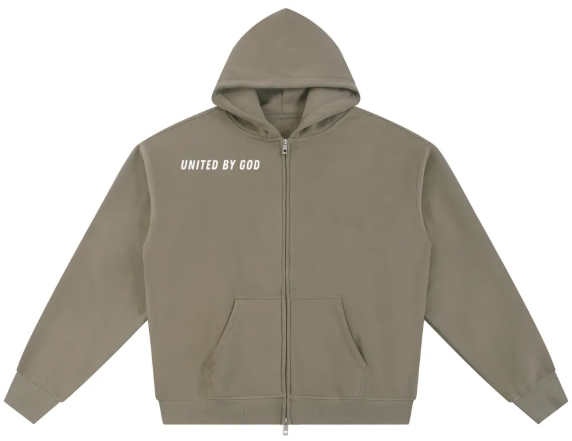 Zip-Up Hoodie United By God