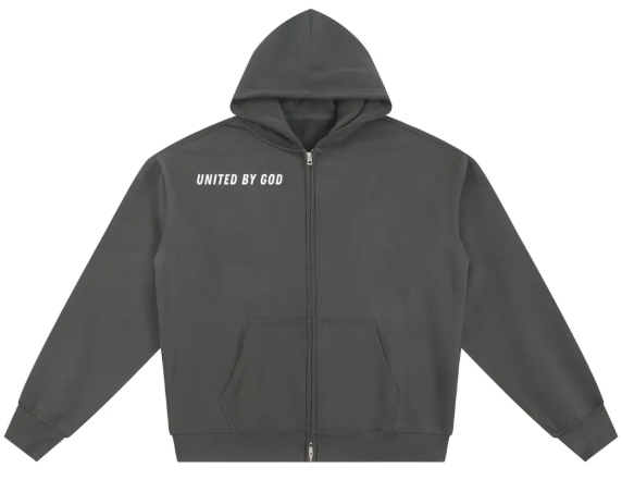 Zip-Up Hoodie United By God