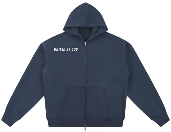 Zip-Up Hoodie United By God