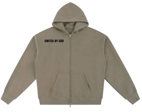 Zip-Up Hoodie United By God