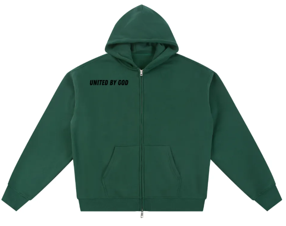 Zip-Up Hoodie United By God