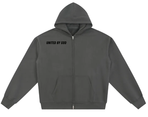Zip-Up Hoodie United By God