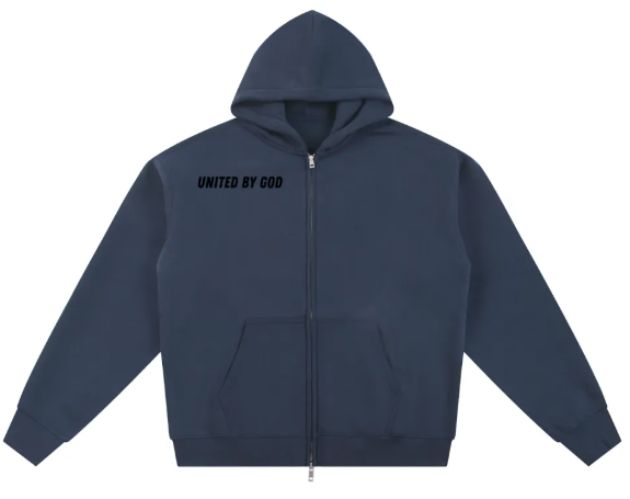 Zip-Up Hoodie United By God